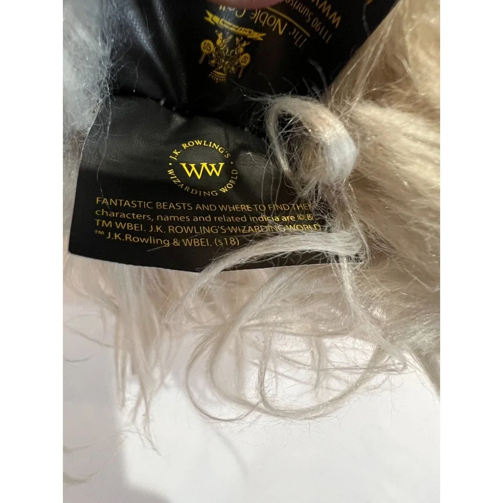Harry Potter Fantastic Beasts‎ Demiguise Lge Gray Furry Plush Tags 15